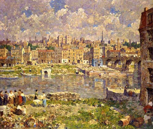 Painting Code#41137-Robert Spencer - The Other Shore