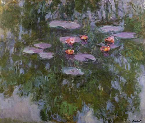 Painting Code#41149-Monet, Claude - Water-Lilies