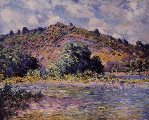 Painting Code#41276-Monet, Claude - The Banks of the Seine at Port-Villez