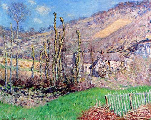 Painting Code#41284-Monet, Claude - Winter Landscape at the Val de Falaise