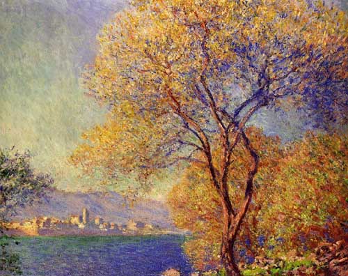 Painting Code#41309-Monet, Claude - Antibes Seen from the Salis Gardens