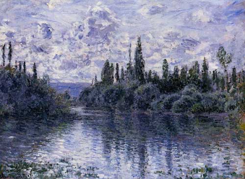 Painting Code#41315-Monet, Claude - Arm of the Seine near Vetheuil