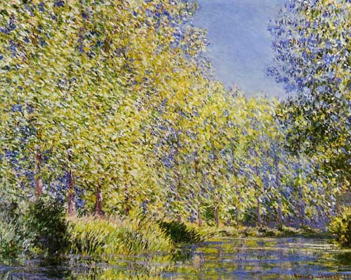 Painting Code#41321-Monet, Claude - Bend in the River Epte