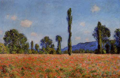 Painting Code#41381-Monet, Claude - Poppy Field