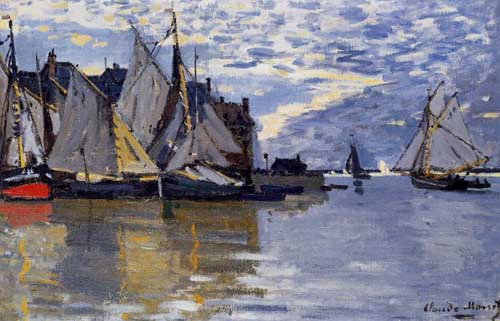 Painting Code#41403-Monet, Claude - Sailboats