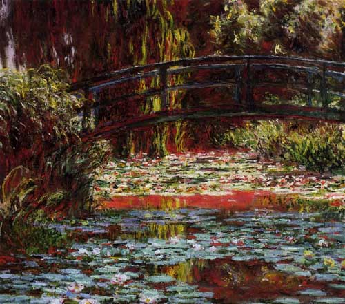 Painting Code#41414-Monet, Claude - The Bridge over the Water-Lily Pond