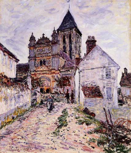 Painting Code#41420-Monet, Claude - The Church at Vetheuil