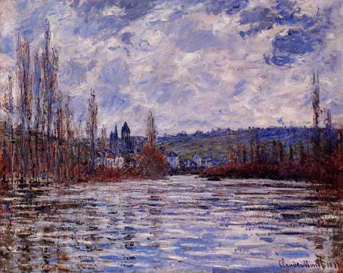 Painting Code#41429-Monet, Claude - The Flood of the Seine at Vetheuil