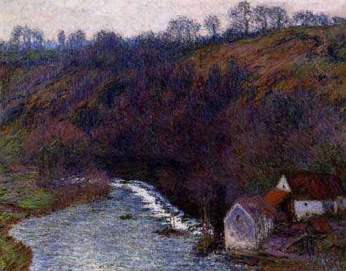 Painting Code#41442-Monet, Claude - The Mill at Vervy