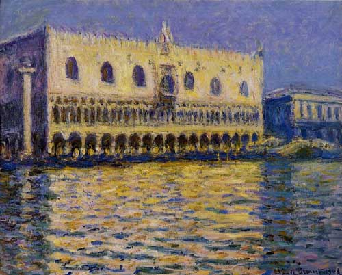 Painting Code#41446-Monet, Claude - The Palazzo Ducale