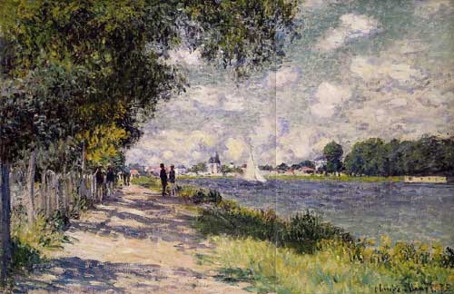 Painting Code#41465-Monet, Claude - The Seine at Argenteuil
