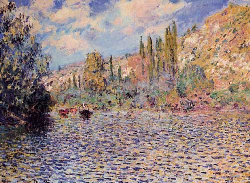 Painting Code#41467-Monet, Claude - The Seine at Vetheuil