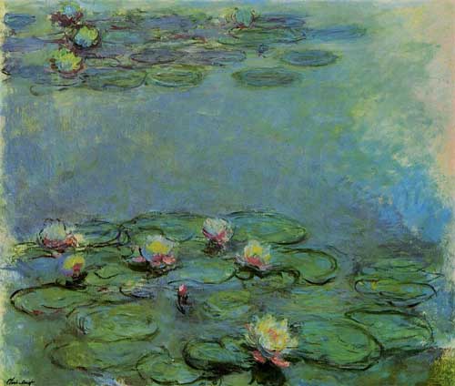 Painting Code#41497-Monet, Claude -  Water Lilies