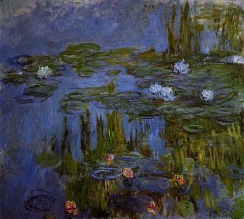 Painting Code#41502-Monet, Claude -  Water Lilies