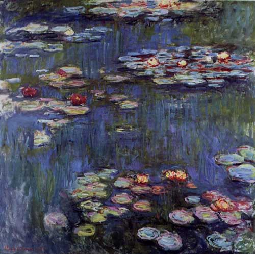 Painting Code#41509-Monet, Claude -  Water Lilies
