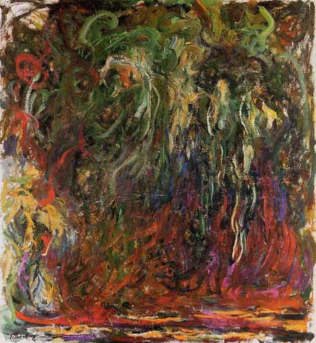 Painting Code#41524-Monet, Claude - Weeping Willow, Giverny