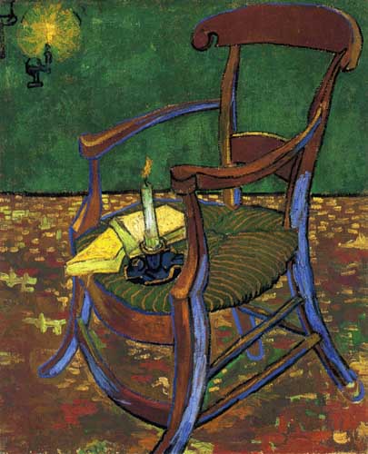Painting Code#41556-Vincent Van Gogh - Gauguin&#039;s Chair