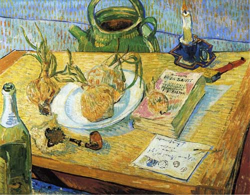 Painting Code#41593-Vincent Van Gogh - Still Life with Onions