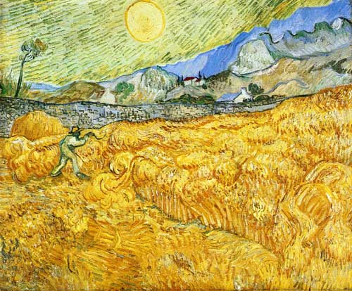 Painting Code#41606-Vincent Van Gogh - The Reaper 