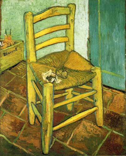 Painting Code#41618-Vincent Van Gogh - Van Gogh&#039;s Chair