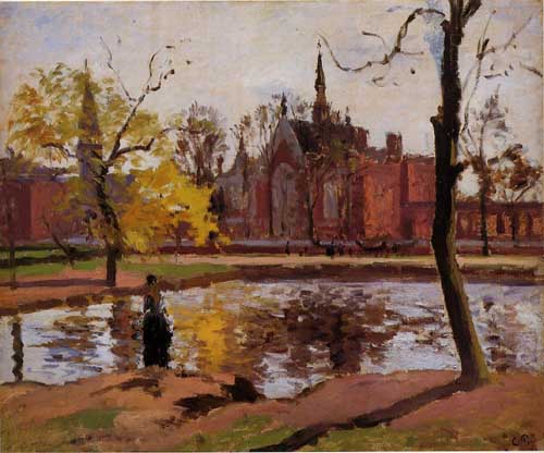 Painting Code#41688-Pissarro, Camille - Dulwich College, London