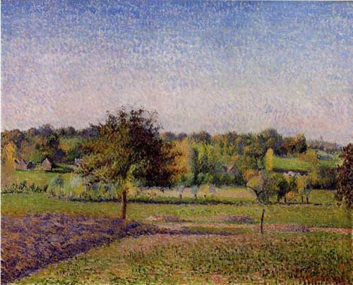 Painting Code#41759-Pissarro, Camille - Meadows at Eragny