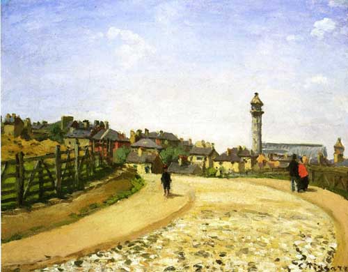 Painting Code#41975-Pissarro, Camille - Upper Norwood, Chrystal Palace, London