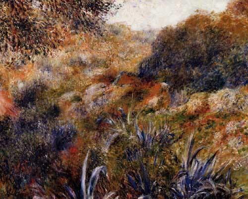 Painting Code#41999-Renoir, Pierre-Auguste - Algerian Landscape