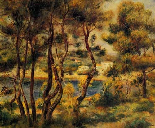 Painting Code#42013-Renoir, Pierre-Auguste - Cape Saint-Jean