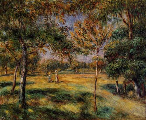 Painting Code#42015-Renoir, Pierre-Auguste - Clearing
