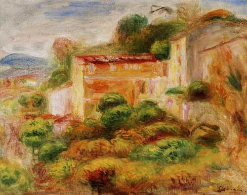Painting Code#42028-Renoir, Pierre-Auguste - La Maison de la Poste