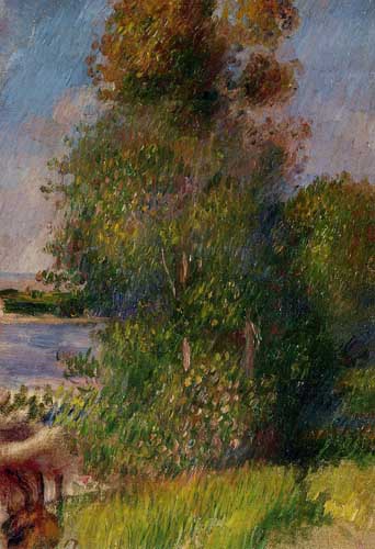 Painting Code#42030-Renoir, Pierre-Auguste - Landscape