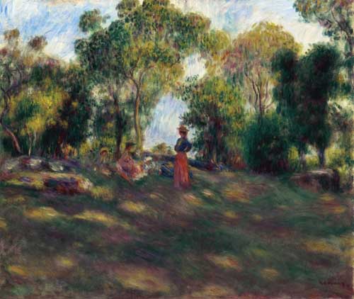 Painting Code#42031-Renoir, Pierre-Auguste - Landscape 