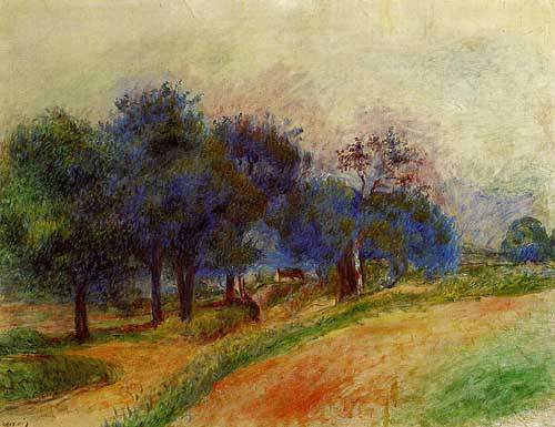 Painting Code#42032-Renoir, Pierre-Auguste - Landscape 
