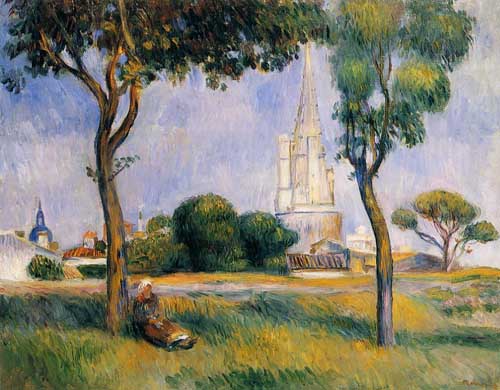 Painting Code#42037-Renoir, Pierre-Auguste - La Poudrerie de la Rochelle