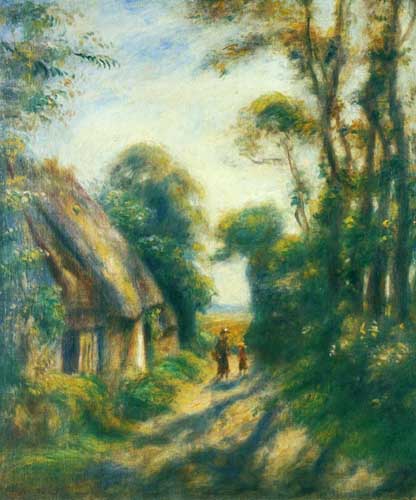 Painting Code#42050-Renoir, Pierre-Auguste - Near Berneval