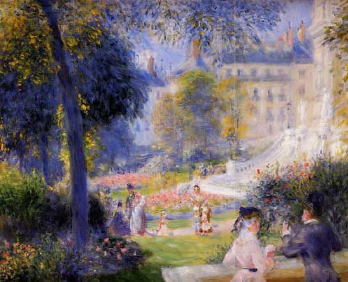 Painting Code#42057-Renoir, Pierre-Auguste - Place de la Trinite