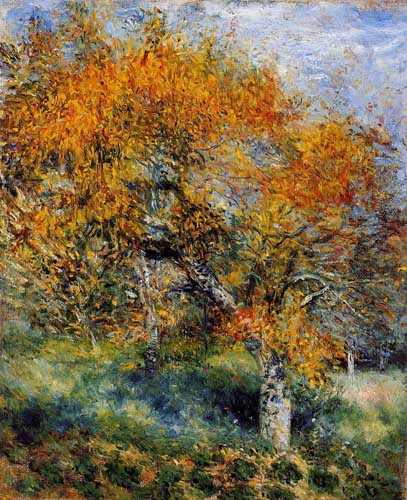 Painting Code#42078-Renoir, Pierre-Auguste - The Pear Tree