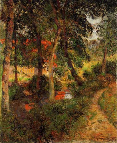 Painting Code#42172-Gauguin, Paul - Pere Jean&#039;s Path