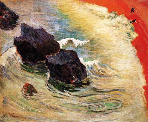 Painting Code#42214-Gauguin, Paul - The Wave