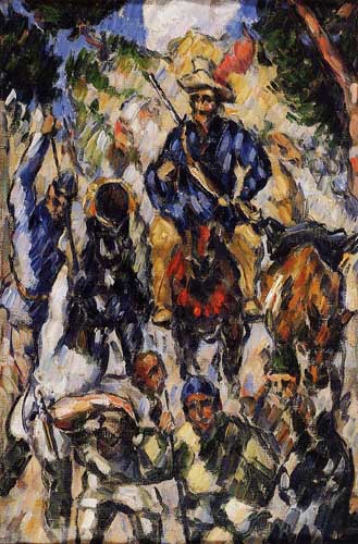 Painting Code#42239-Cezanne, Paul - Don Quixote, Seen from the Front