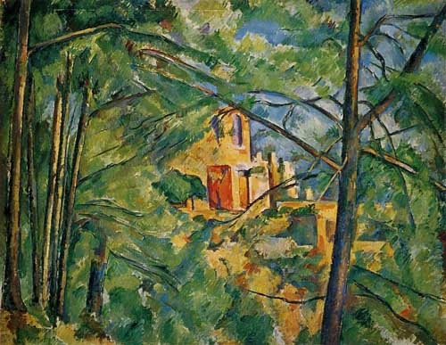 Painting Code#42261-Cezanne, Paul - The Chateau Noir 
