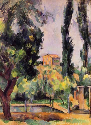 Painting Code#42266-Cezanne, Paul - The Jas de Bouffan