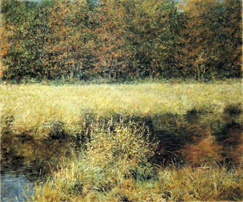 Painting Code#42365-Reid, Robert(USA) - Autumn Landscape