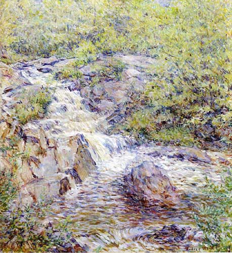 Painting Code#42367-Reid, Robert(USA) - Buttermilk Falls