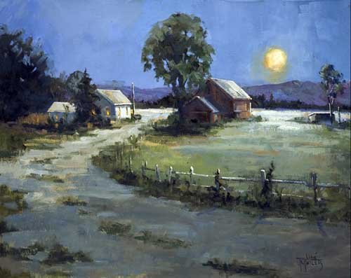 Painting Code#42401-David Tutwiler - Harvest Moon