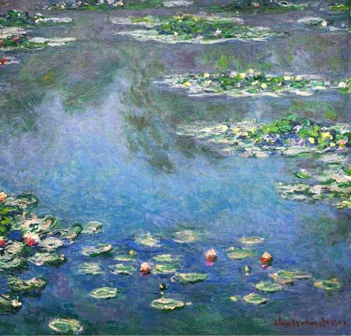 Painting Code#42420-Monet, Claude - Water Lilies