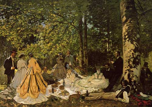 Painting Code#45062-Monet, Claude - Luncheon on the Grass