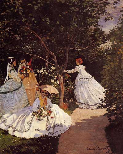Painting Code#45065-Monet, Claude - Women in the Garden