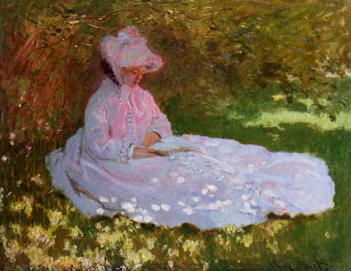 Painting Code#45067-Monet, Claude - The Reader
